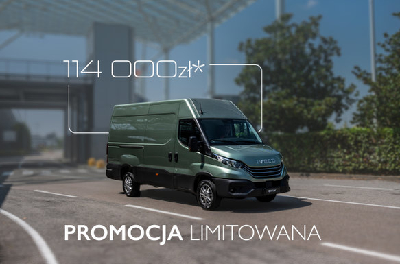 Iveco Daily 12m³ od 114 000zł*