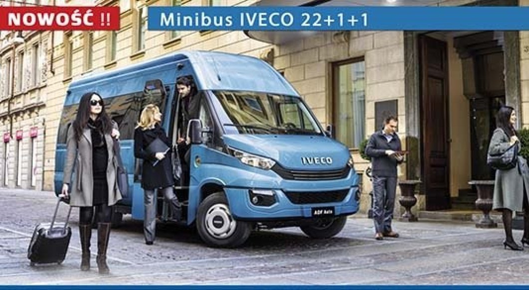 OGÓLNOPOLSKA PREMIERA  IVECO Daily E6 Minibus 22+1+1 - JUŻ ZA NAMI!!!